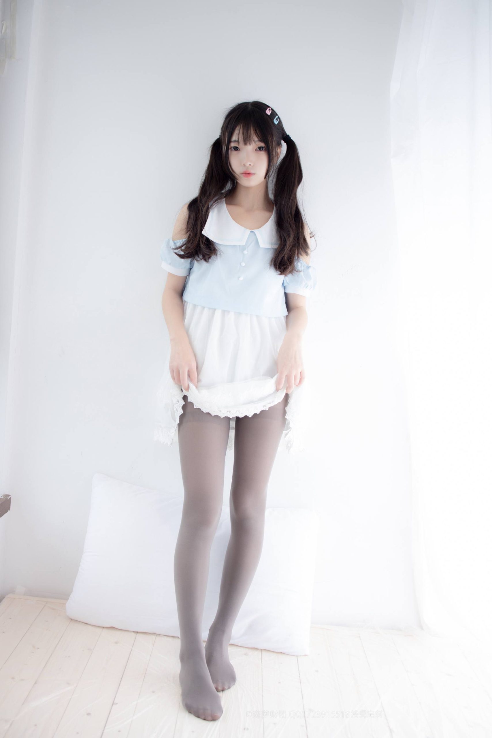 图片[4]-超级甜美的灰丝小姑娘【86P】20005-萌素素
