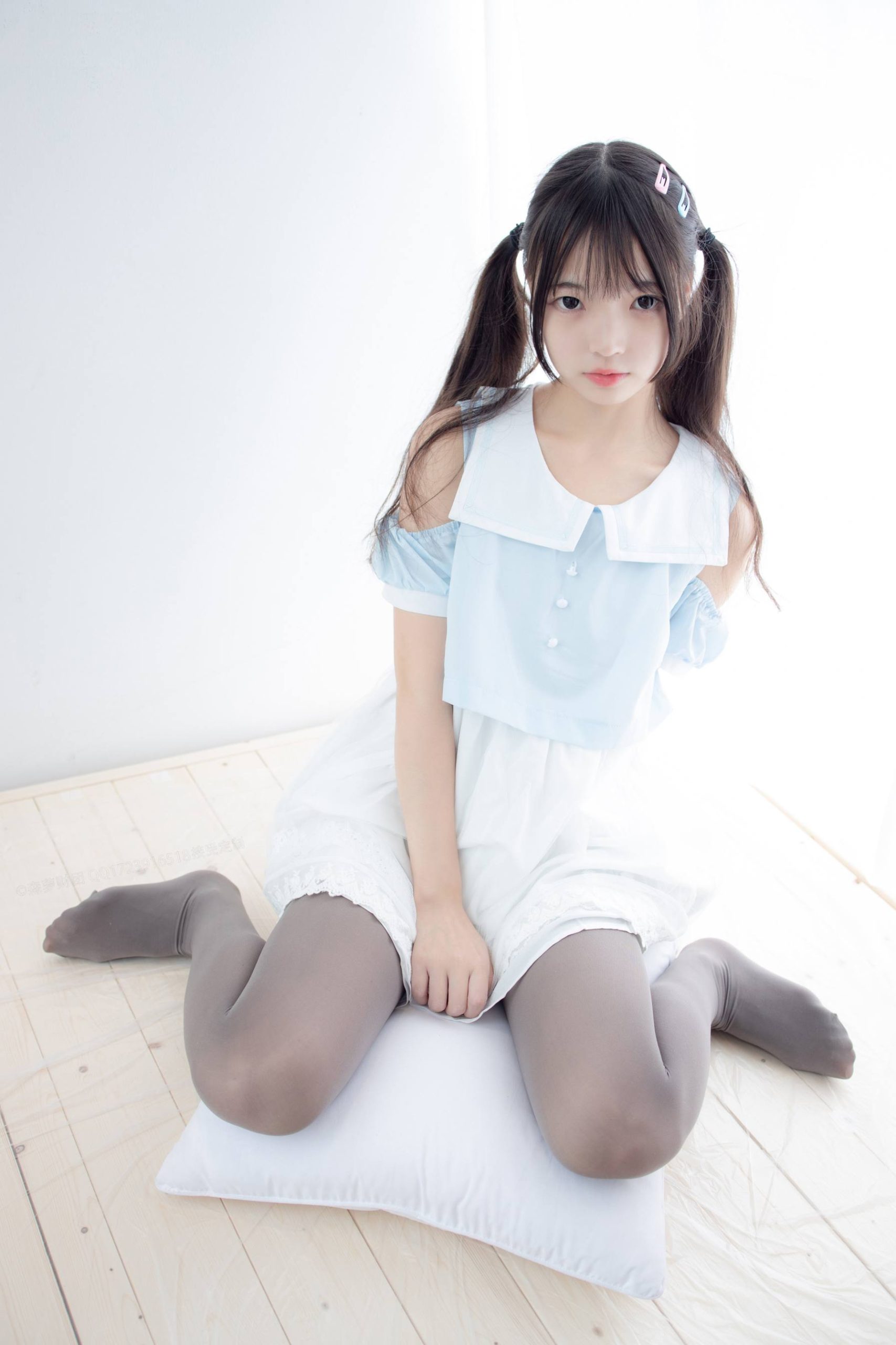 图片[5]-超级甜美的灰丝小姑娘【86P】20005-萌素素
