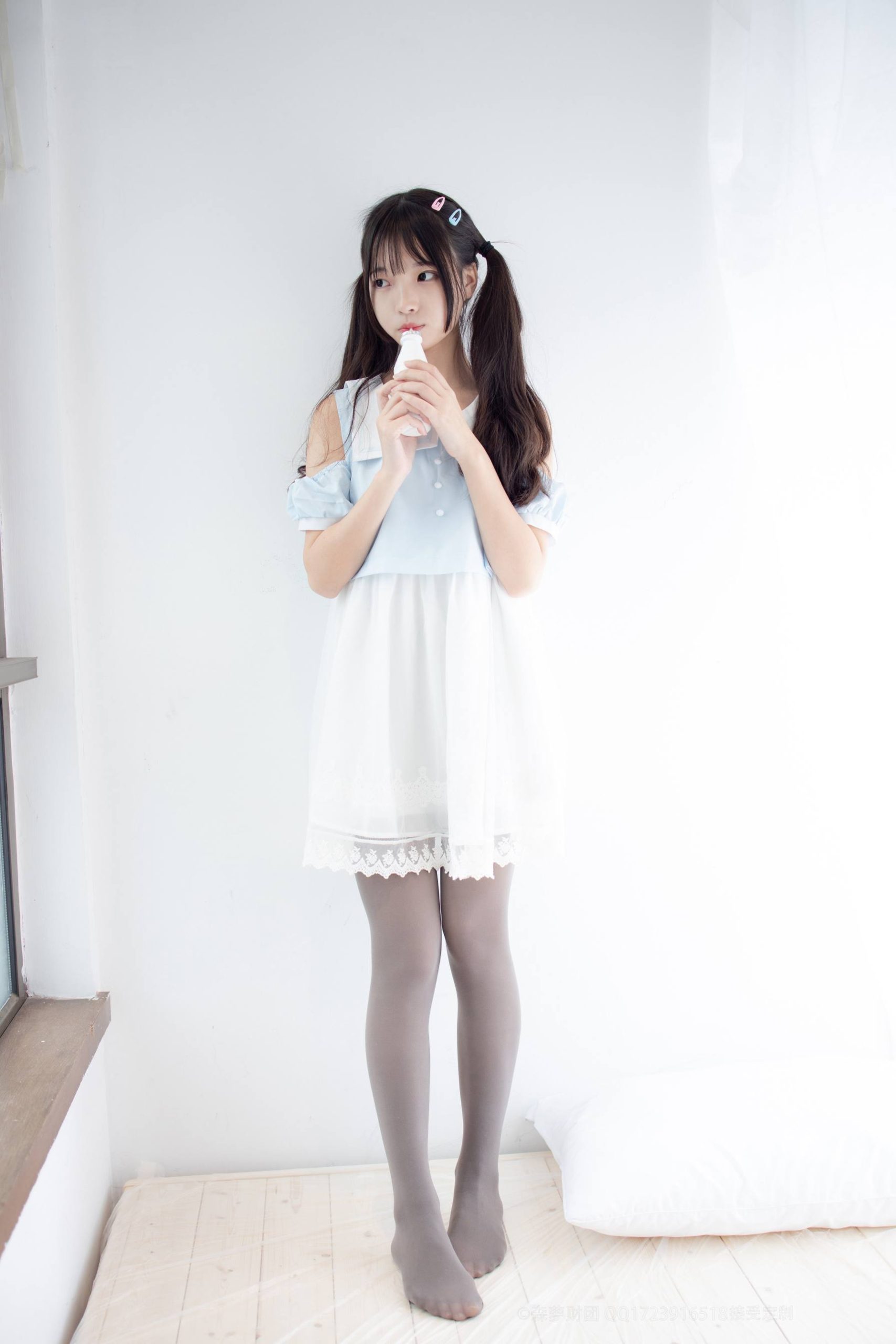 图片[6]-超级甜美的灰丝小姑娘【86P】20005-萌素素