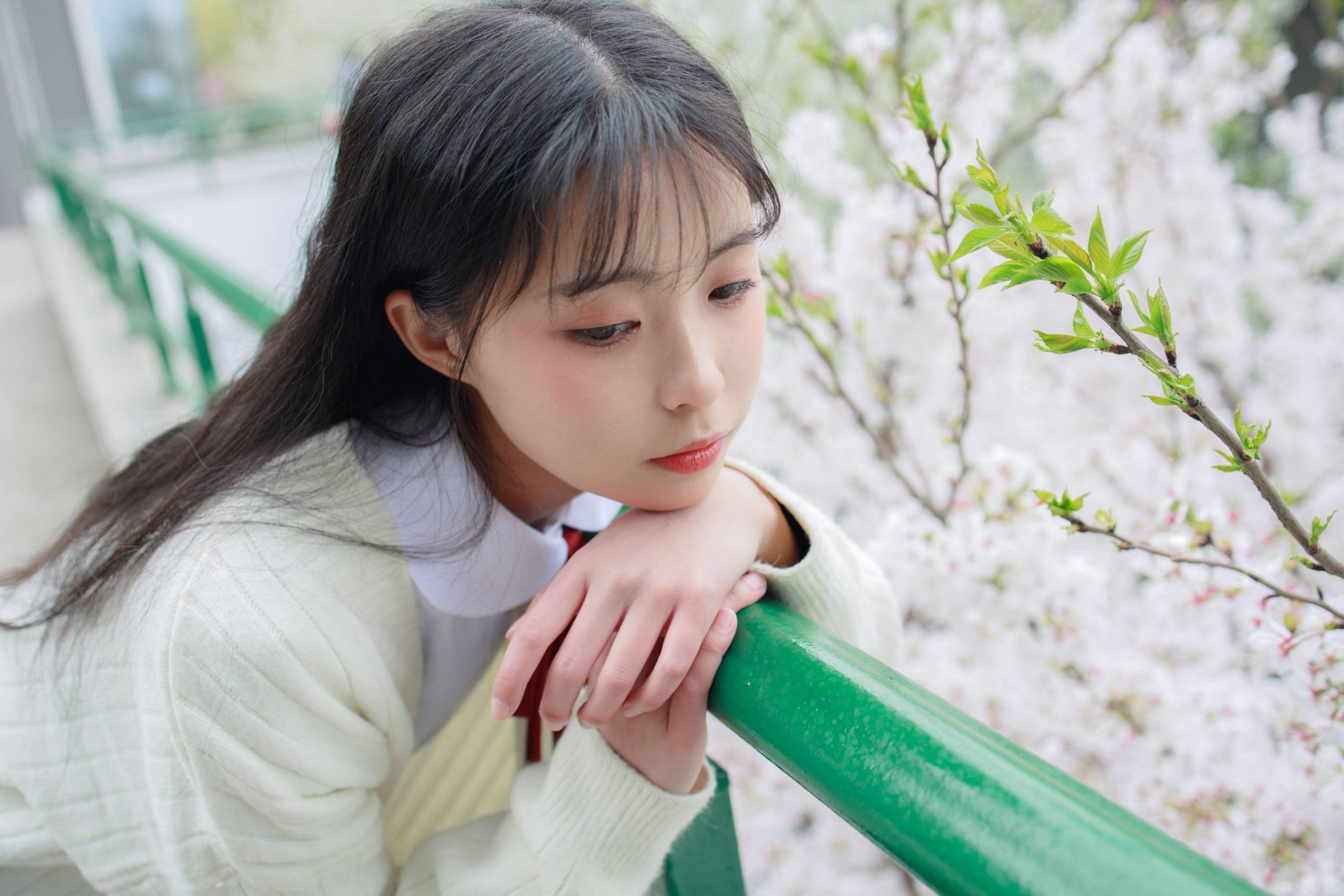 图片[6]-甜美可人的白丝姑娘【127P】20011-萌素素