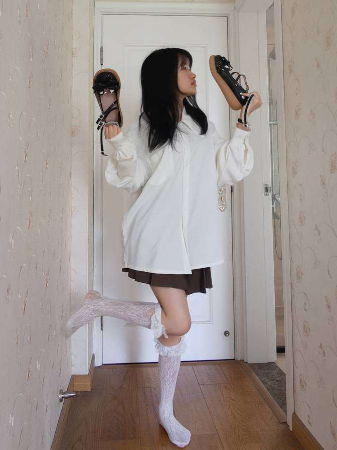 图片[3]-百褶裙可爱又大方的小姑娘【122P】20002-萌素素