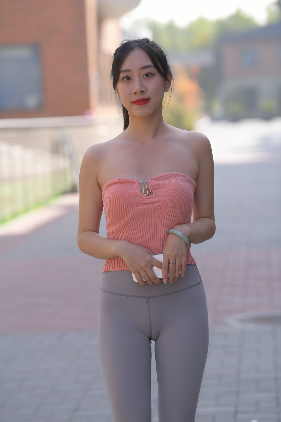 图片[1]-灰色瑜伽裤女孩J4905 522P1V-25.8GB-萌素素