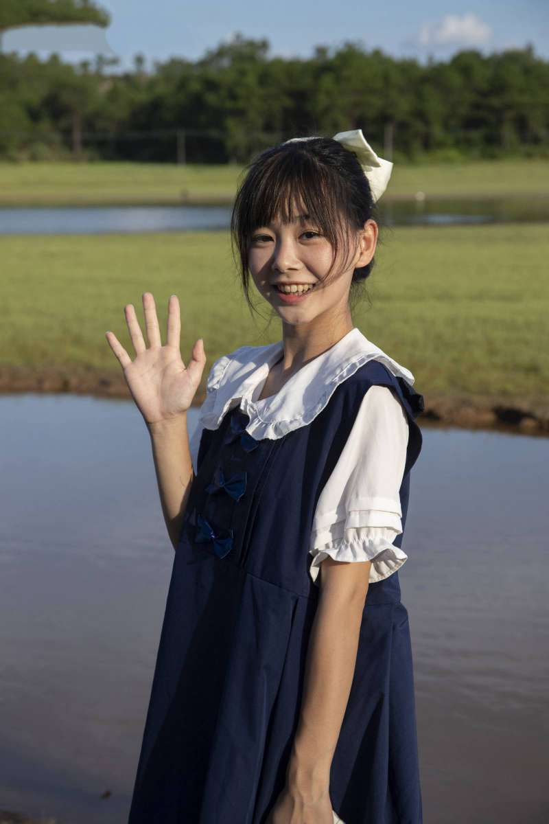 图片[5]-非常甜美的牛仔裙女孩【226P】20021-萌素素
