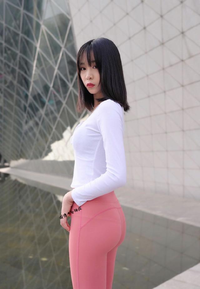 图片[4]-粉色瑜伽裤年轻女孩 J1311 417P17V-14.9GB-萌素素