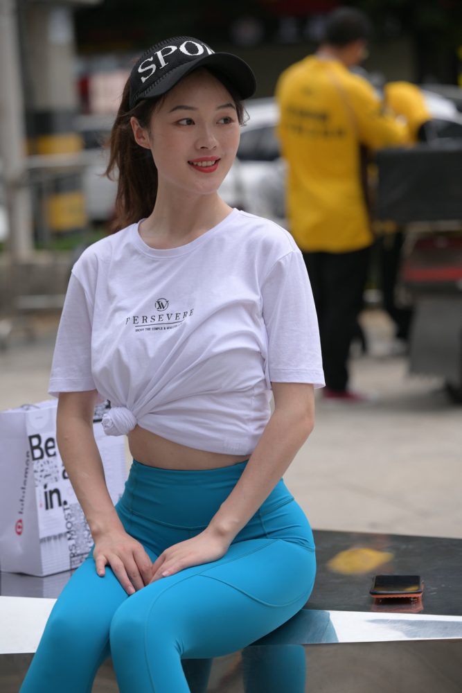 图片[2]-蓝色瑜伽裤阳光女孩J2095 611P1V-21.8GB-萌素素