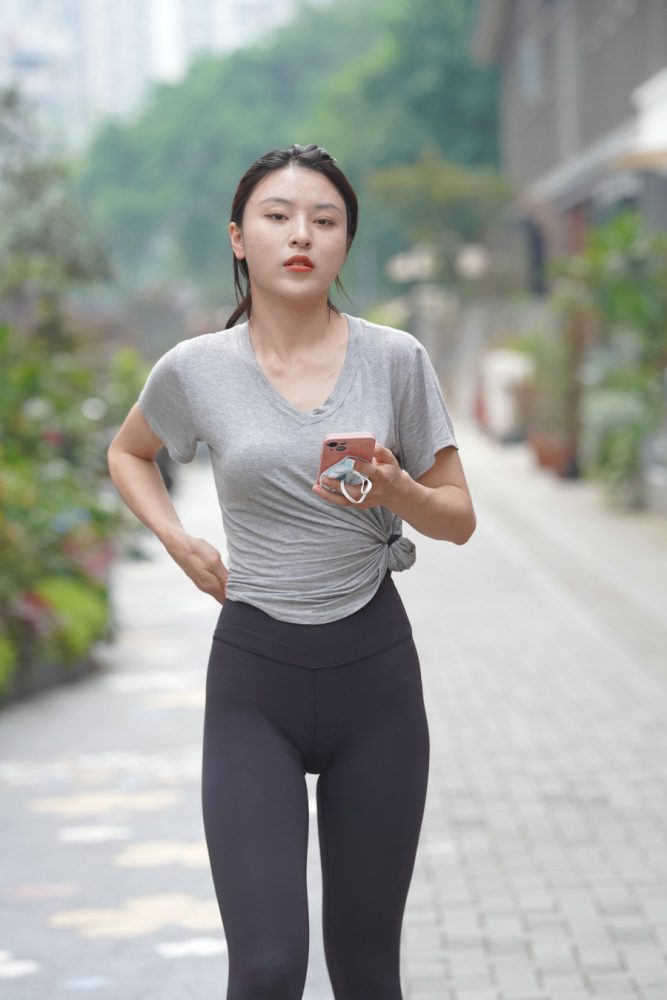 户外运动的瑜伽裤女孩J3008 845P2V-22.9GB-萌素素