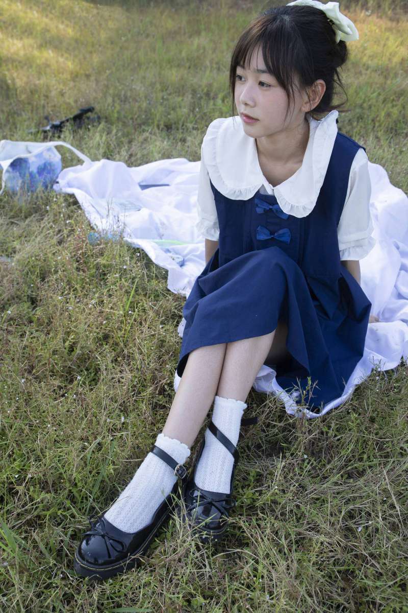 图片[6]-非常甜美的牛仔裙女孩【226P】20021-萌素素