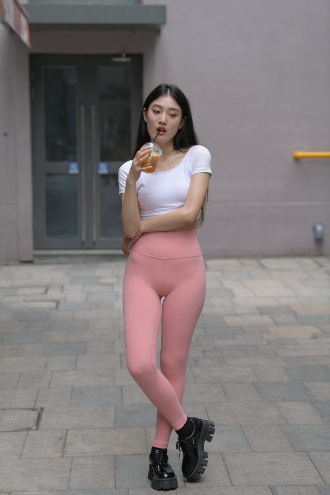 图片[4]-粉红色 瑜伽裤可爱女孩J2203 449P19V-19.1GB-萌素素