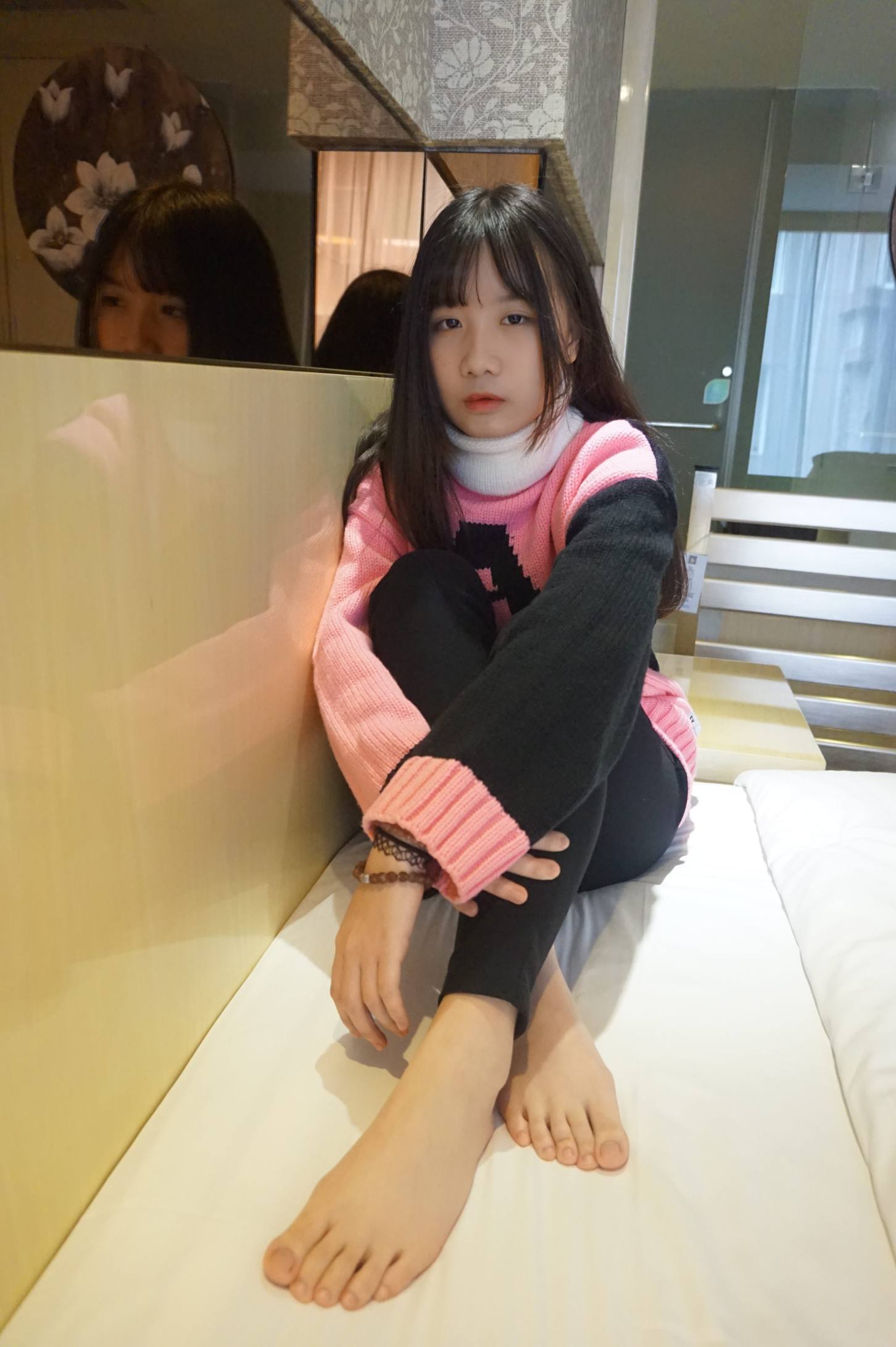 图片[4]-齐刘海的长发女孩【70P】20016-萌素素