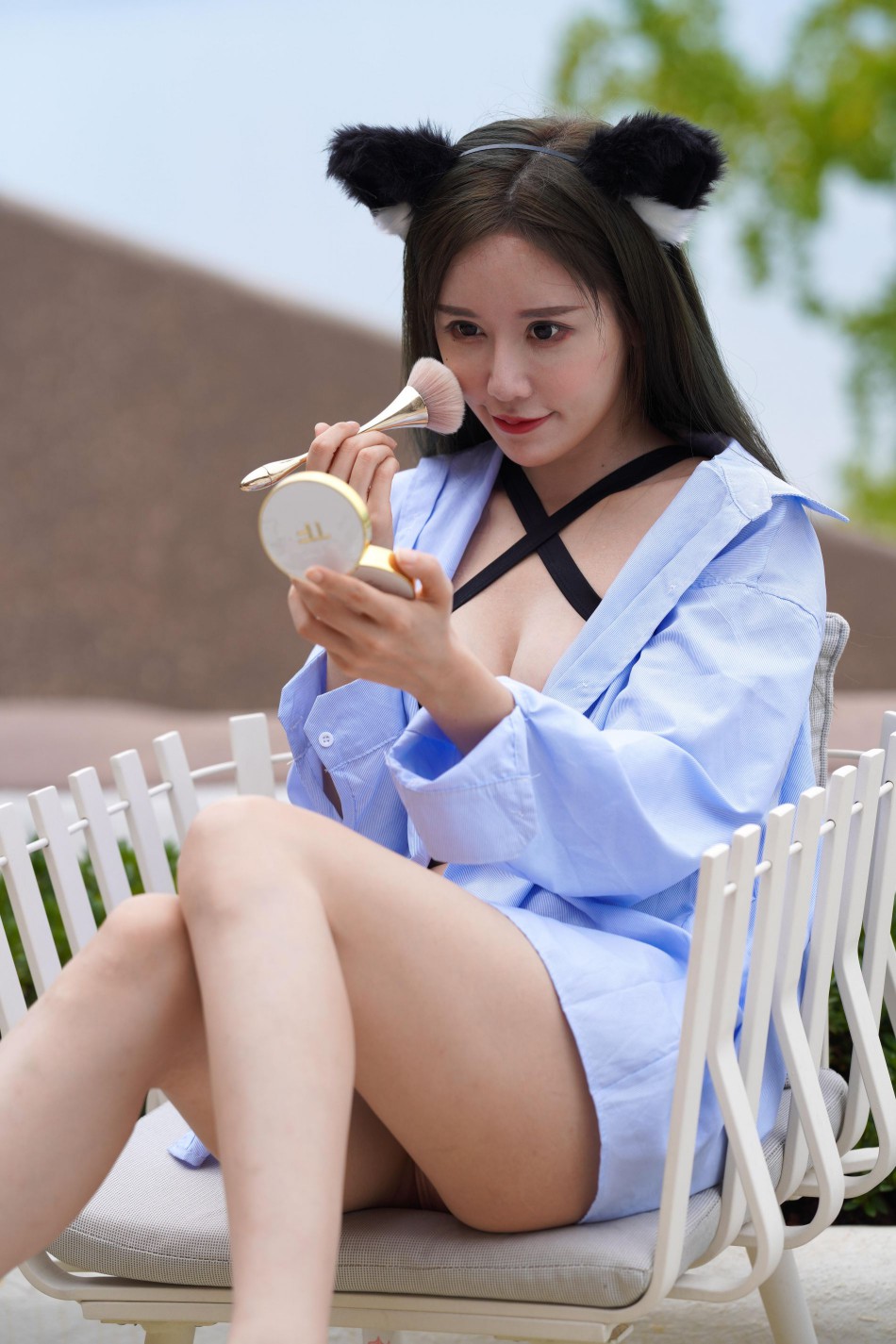 图片[5]-可爱的猫耳朵比基尼美少女【394P】00043-萌素素