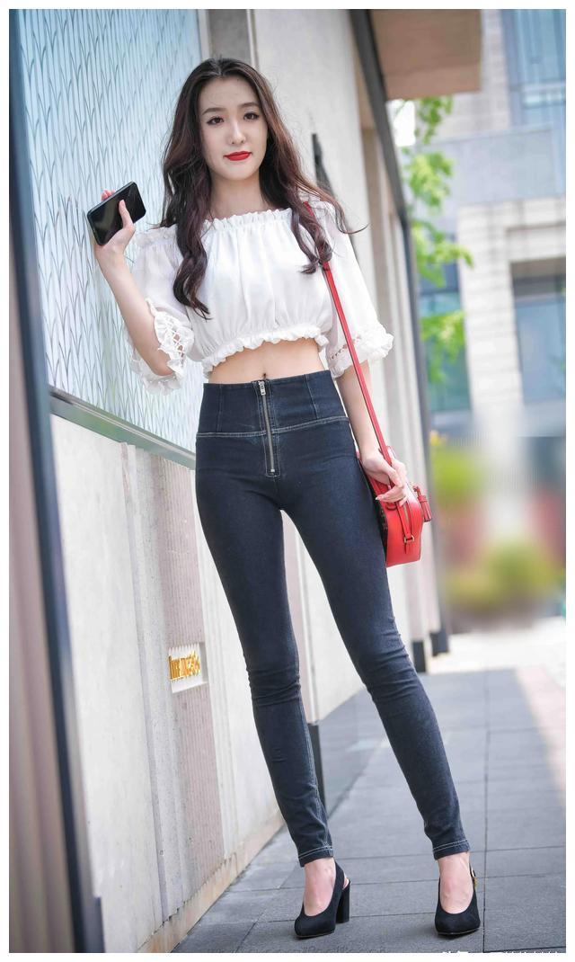 图片[4]-紧身牛仔裤卷发姑娘 J1726 103P-2.28GB-萌素素