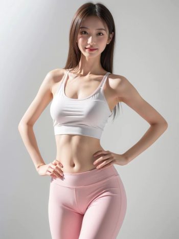 图片[17]-AI瑜伽裤清纯妹子系列图-萌素素