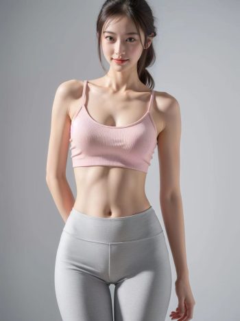 图片[13]-AI瑜伽裤清纯妹子系列图-萌素素