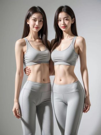图片[9]-AI瑜伽裤清纯妹子系列图-萌素素