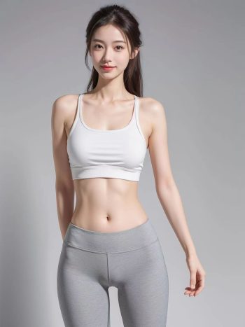 图片[10]-AI瑜伽裤清纯妹子系列图-萌素素