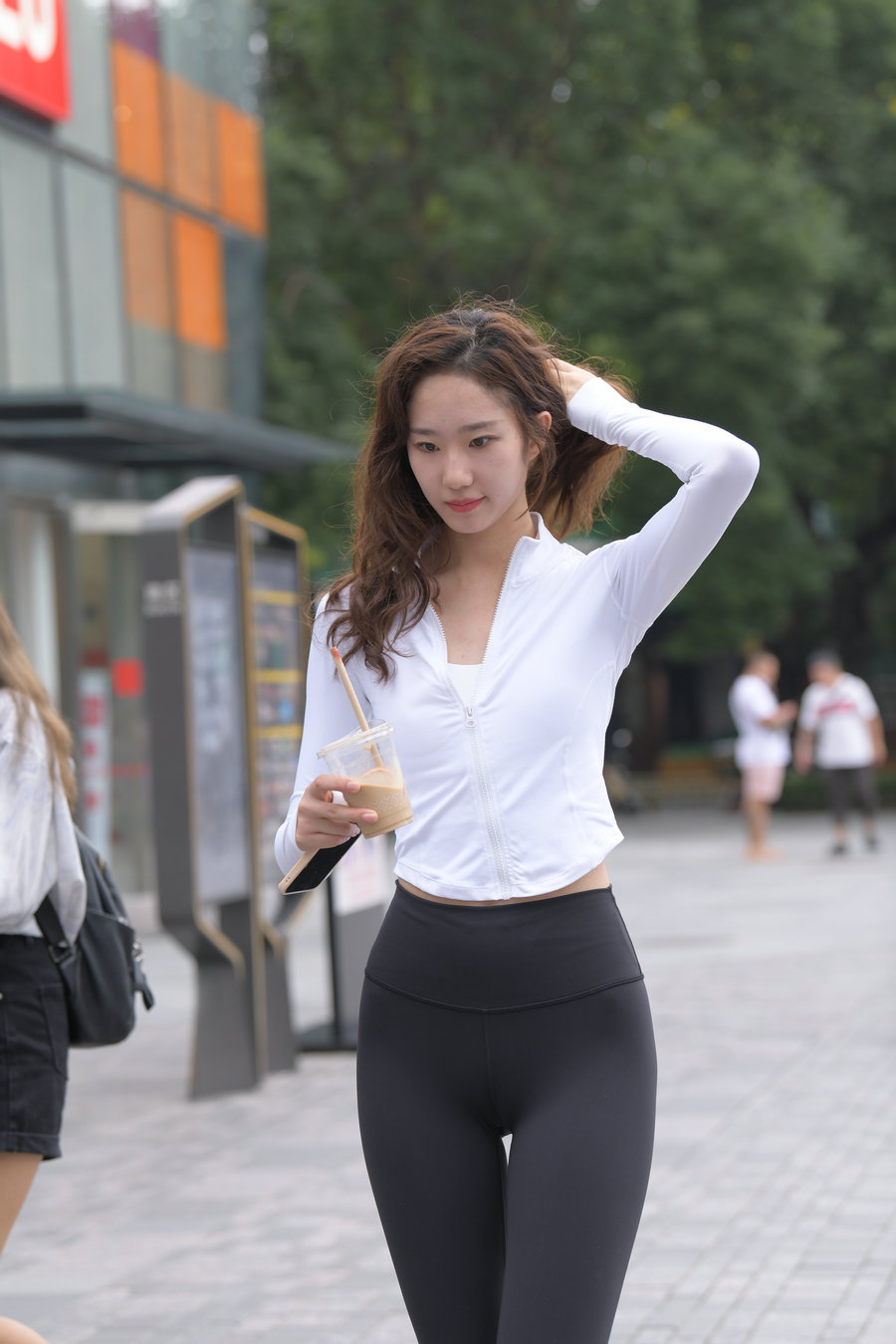 图片[3]-酷似刘亦菲的黑色瑜伽裤女孩J2237 340P1V-14.8GB  萌酥酥-萌素素